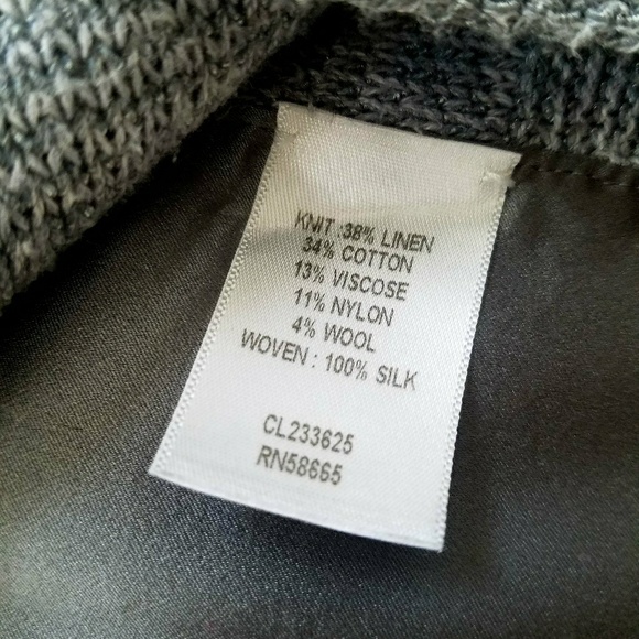 100% Silk woven Classiques Enrier cardigan - Picture 6 of 7